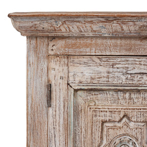 Bedside Cabinet Made From Reclaimed Teak