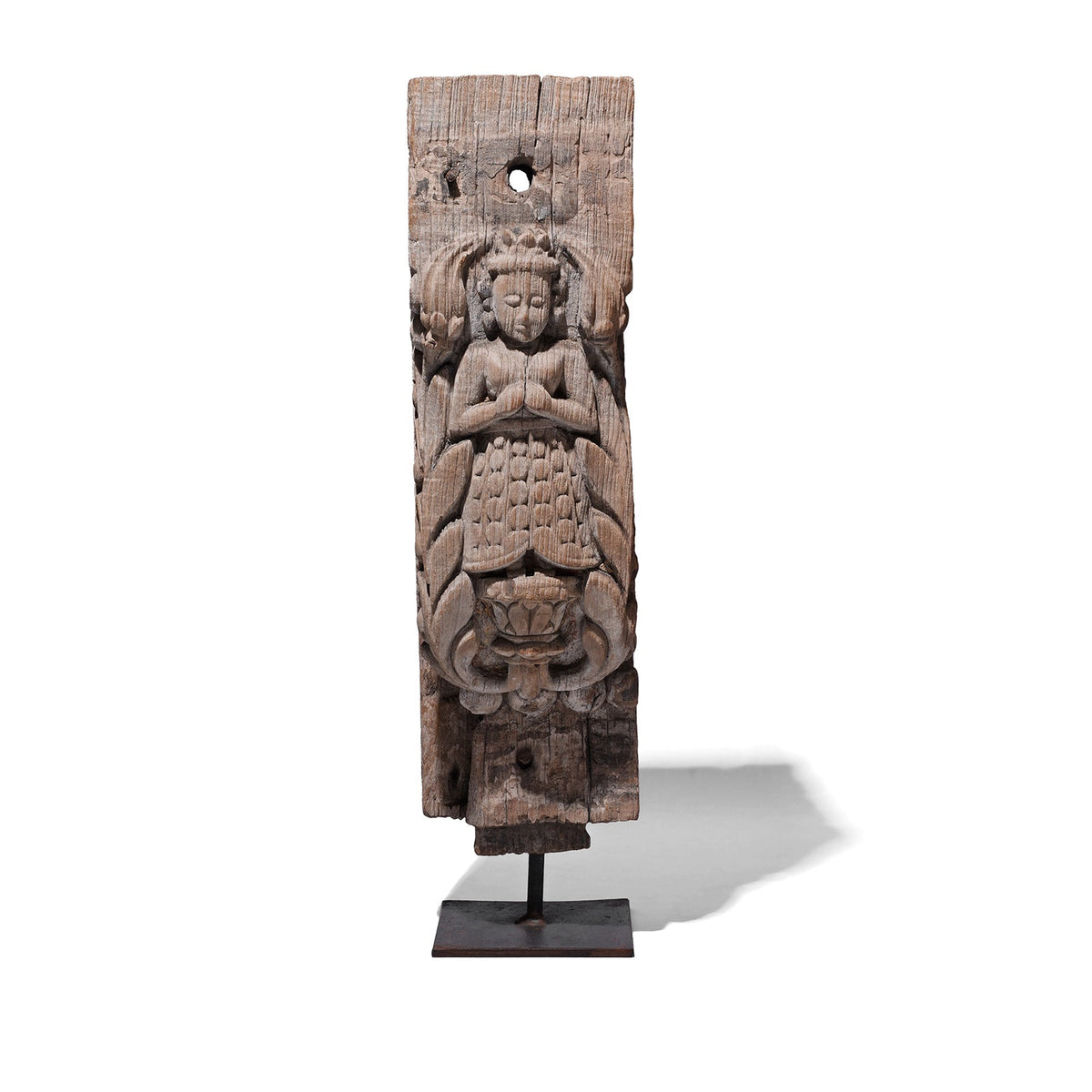 Balcony Bracket On Stand From Gujarat - 19th Century