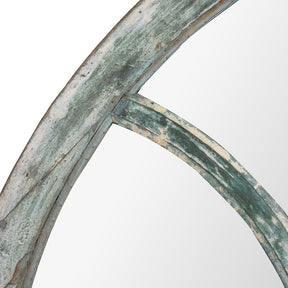 Painted Fanlight Mirror - 19th Century