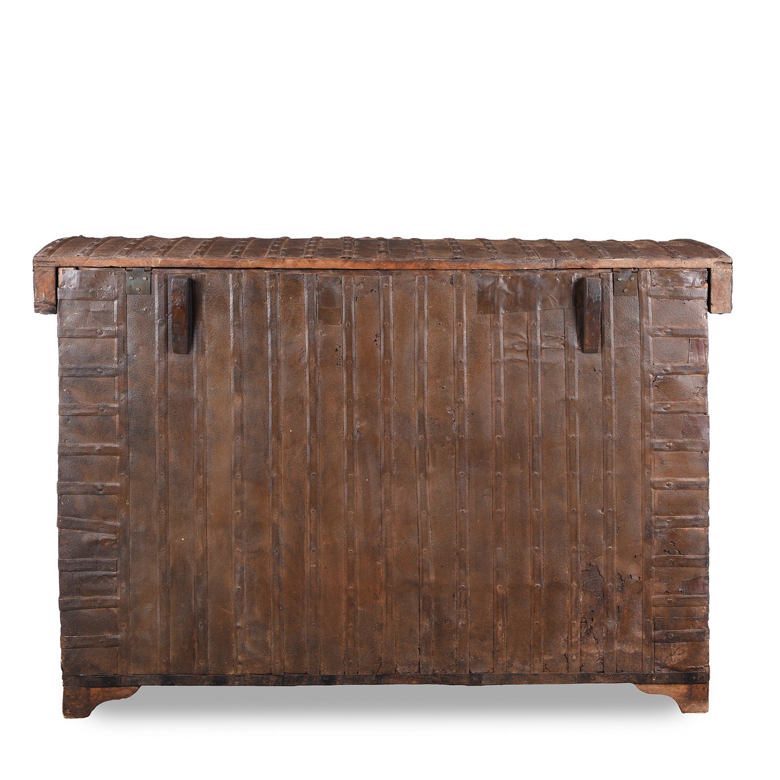 Brass Bound Rosewood Pithara Console Chest, Gujarat - 19th Century