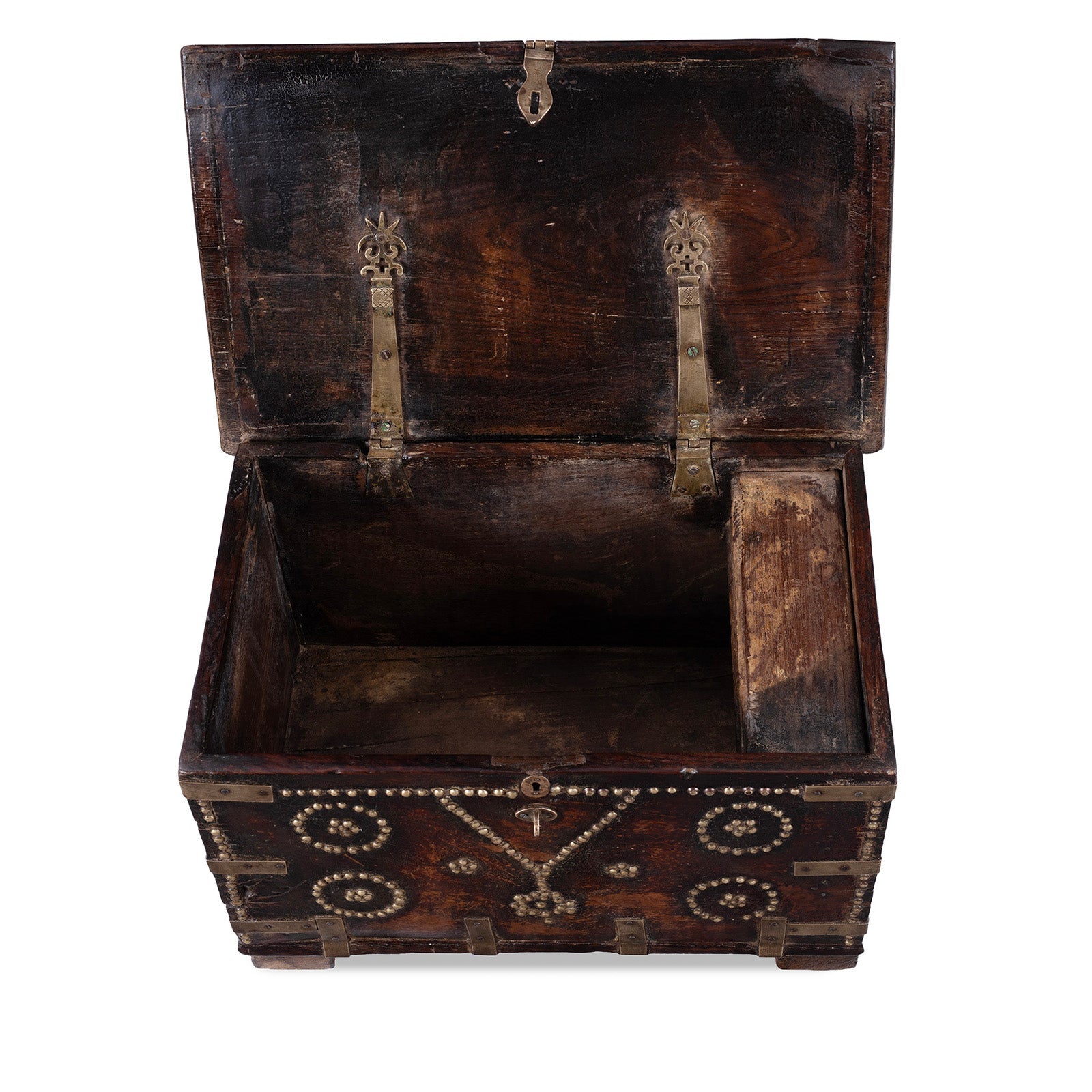 Rosewood Brass Studded 'Zanzibar' Chest - 19th Century