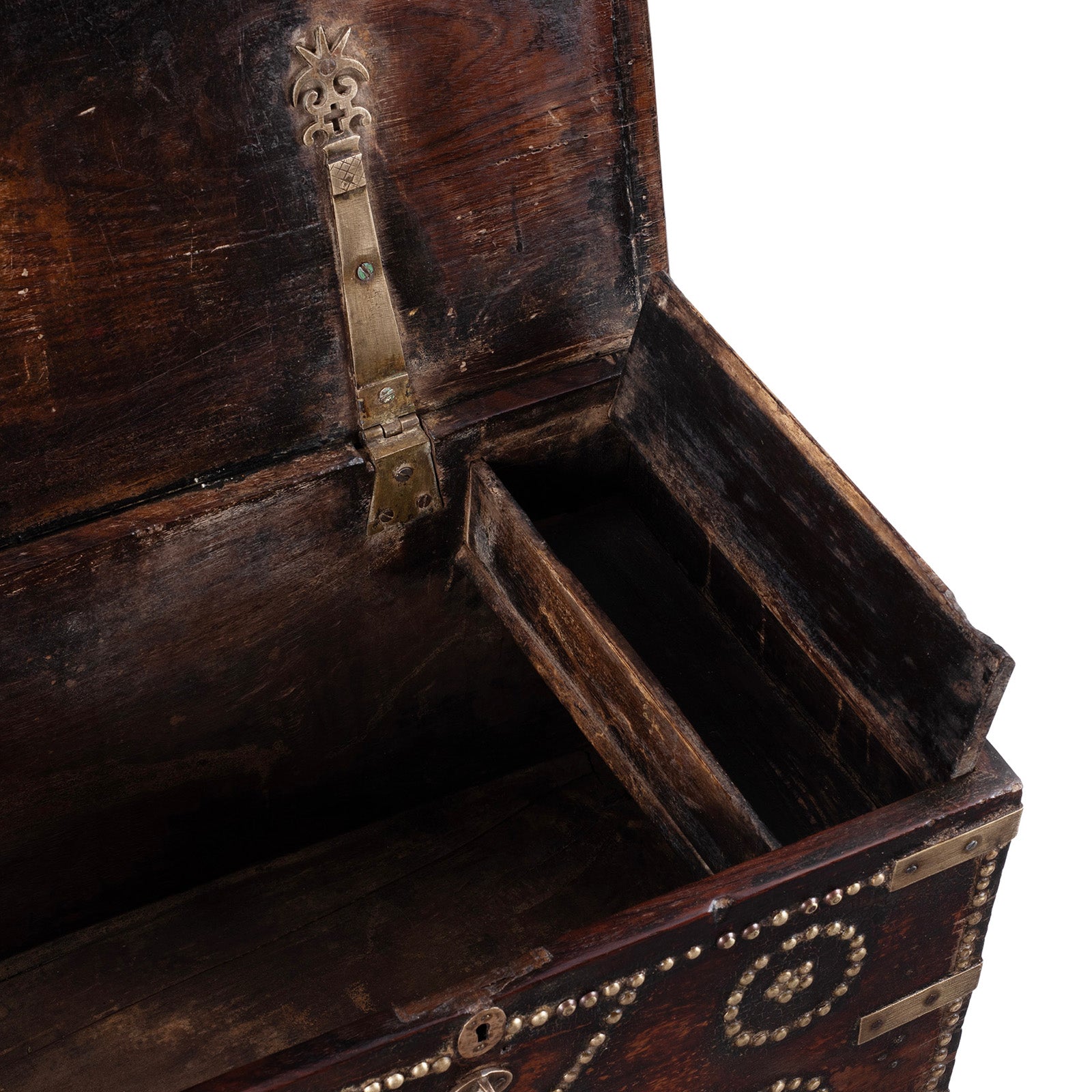 Rosewood Brass Studded 'Zanzibar' Chest - 19th Century