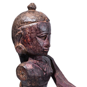 Gangaur Figure From Jodhpur - 19th Century
