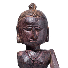 Gangaur Figure From Jodhpur - 19th Century