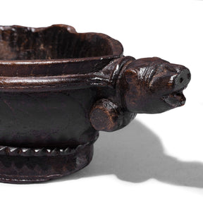 Carved Marwari Kharal (Opium Grinder) - 19th Century