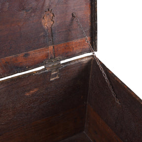 Brass Bound Teak Chest From Kutch - 19th Century