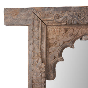 Carved Mirror From Andhra Pradesh - 19th Century