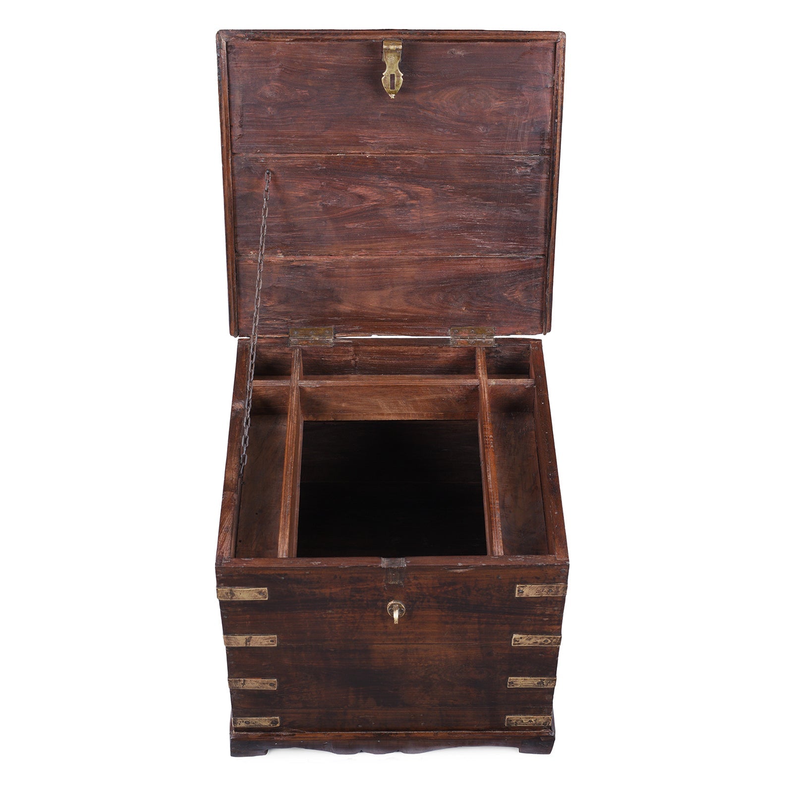 Anglo-Indian Campaign Side Chest - 19th Century