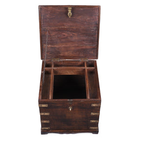 Anglo-Indian Campaign Side Chest - 19th Century
