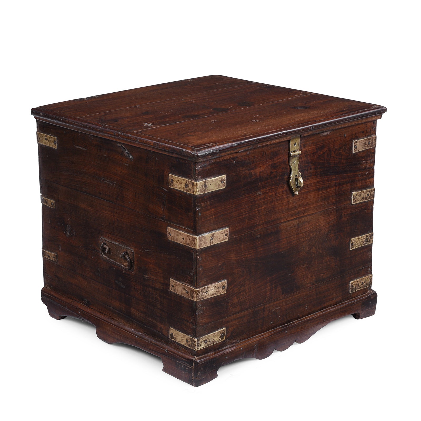 Anglo-Indian Campaign Side Chest - 19th Century