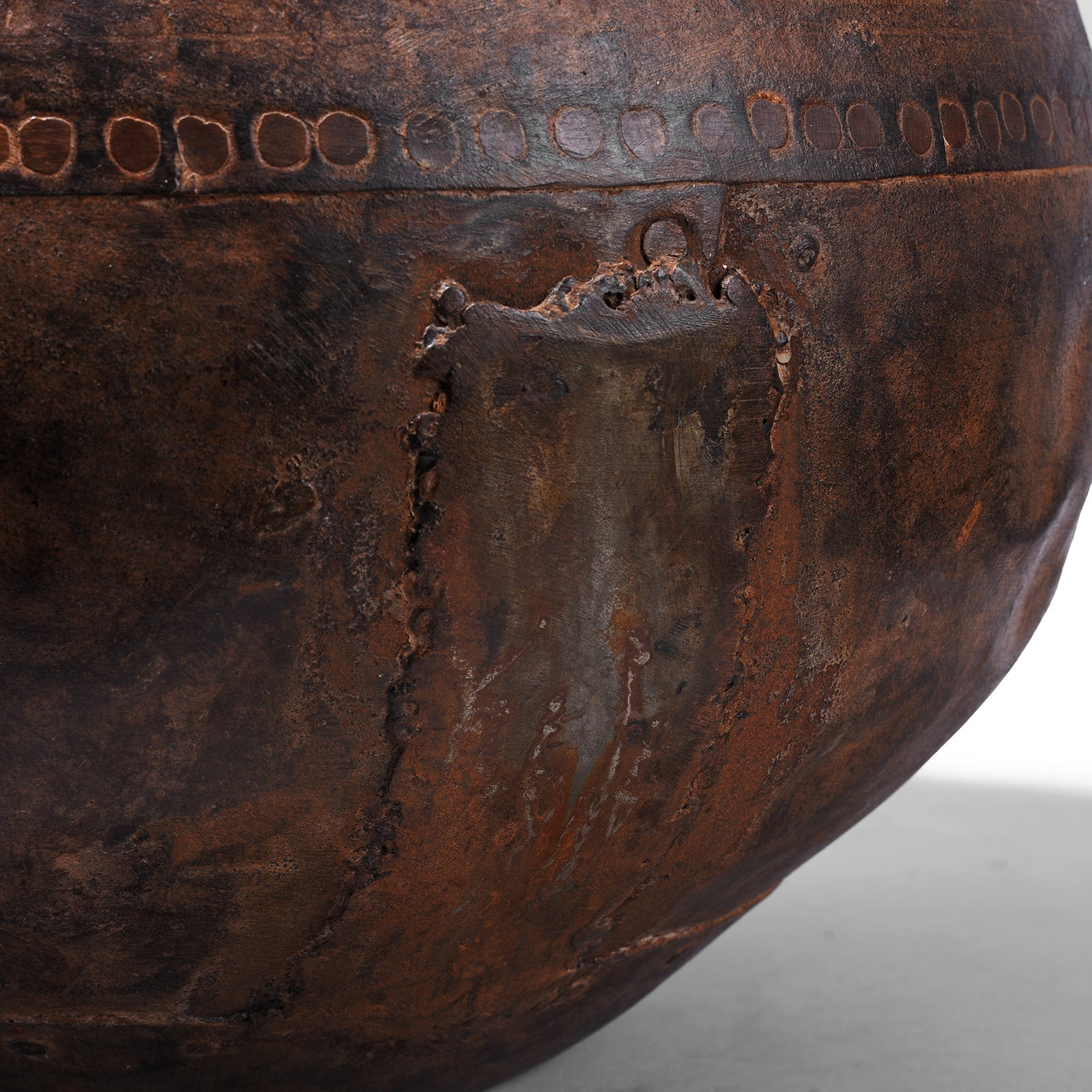 Iron Lota  From The Punjab - Ca 1960's