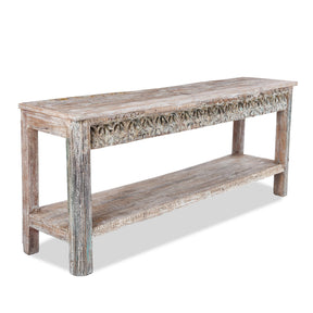 Indian Console Table Made From Reclaimed Teak