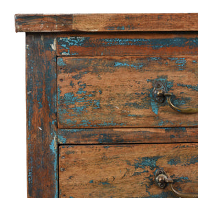 Reclaimed Wood Bedside Chest Of Drawers
