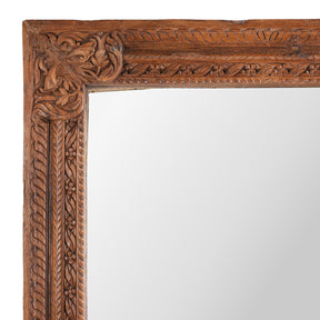 Full Length Wall Mirror From Andhra Pradesh - 19th Century