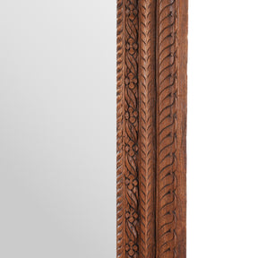 Full Length Wall Mirror From Andhra Pradesh - 19th Century