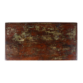 Painted Teak Chest From Gujarat - 19th Century