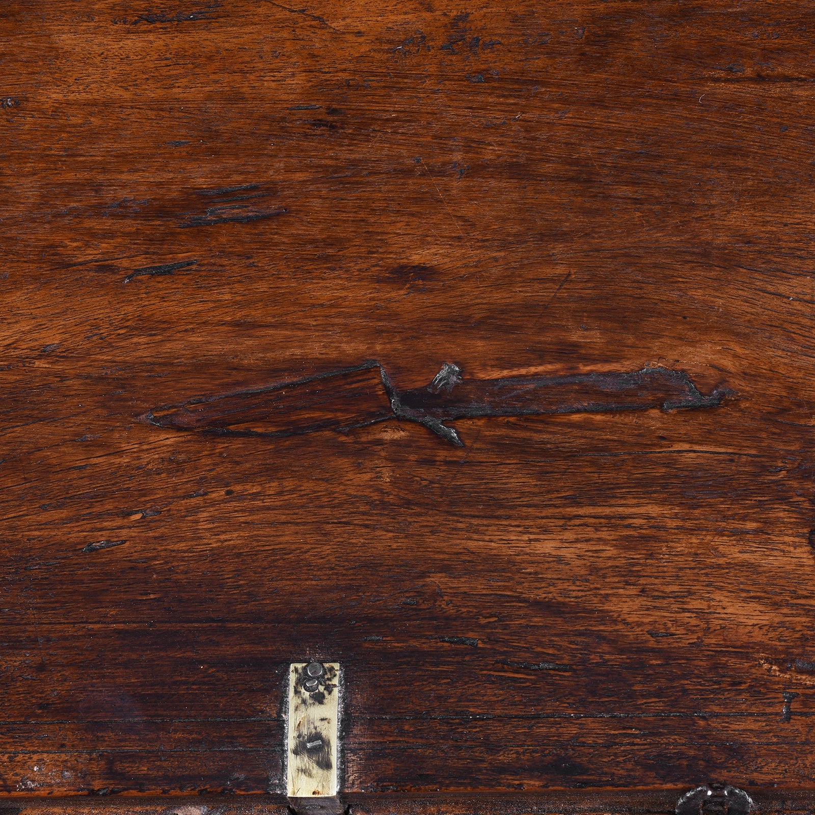 Brass Bound Teak Military Chest Of Drawers - 18th Century