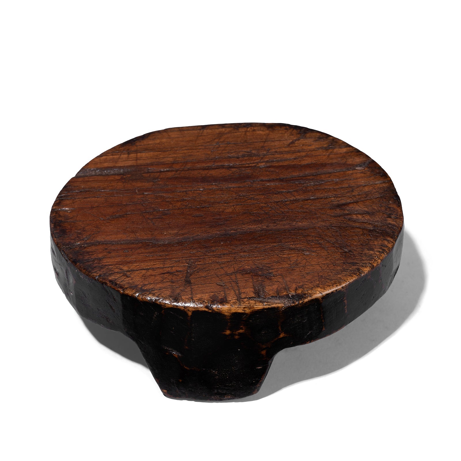 Teak Chapati Board From Rajasthan - 19th Century