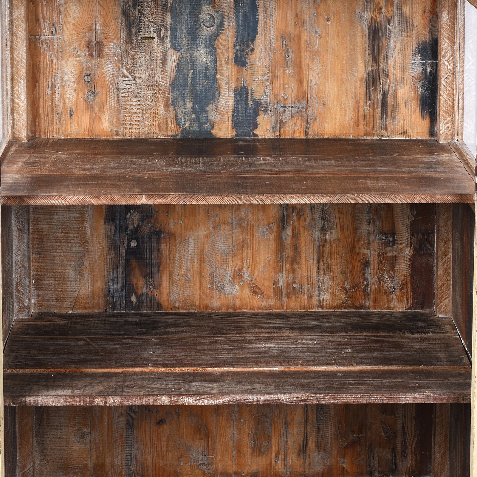 Old Indian Glazed Cabinet - 19th Century
