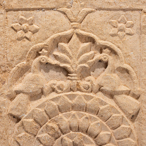 Indian Stone Panel From Jaisalmer - 19th Century
