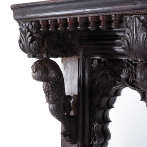 Indian Triple Arch Mirror From Kutch - 18th Century