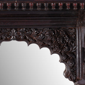 Indian Triple Arch Mirror From Kutch - 18th Century