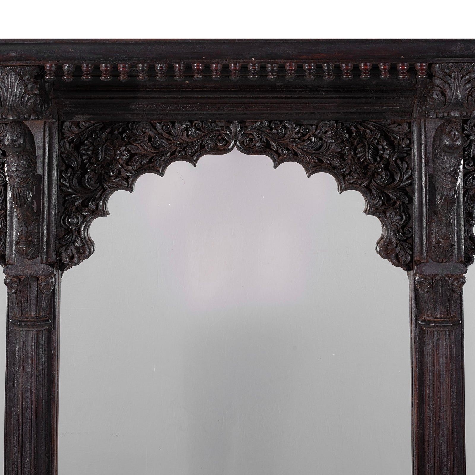 Indian Triple Arch Mirror From Kutch - 18th Century