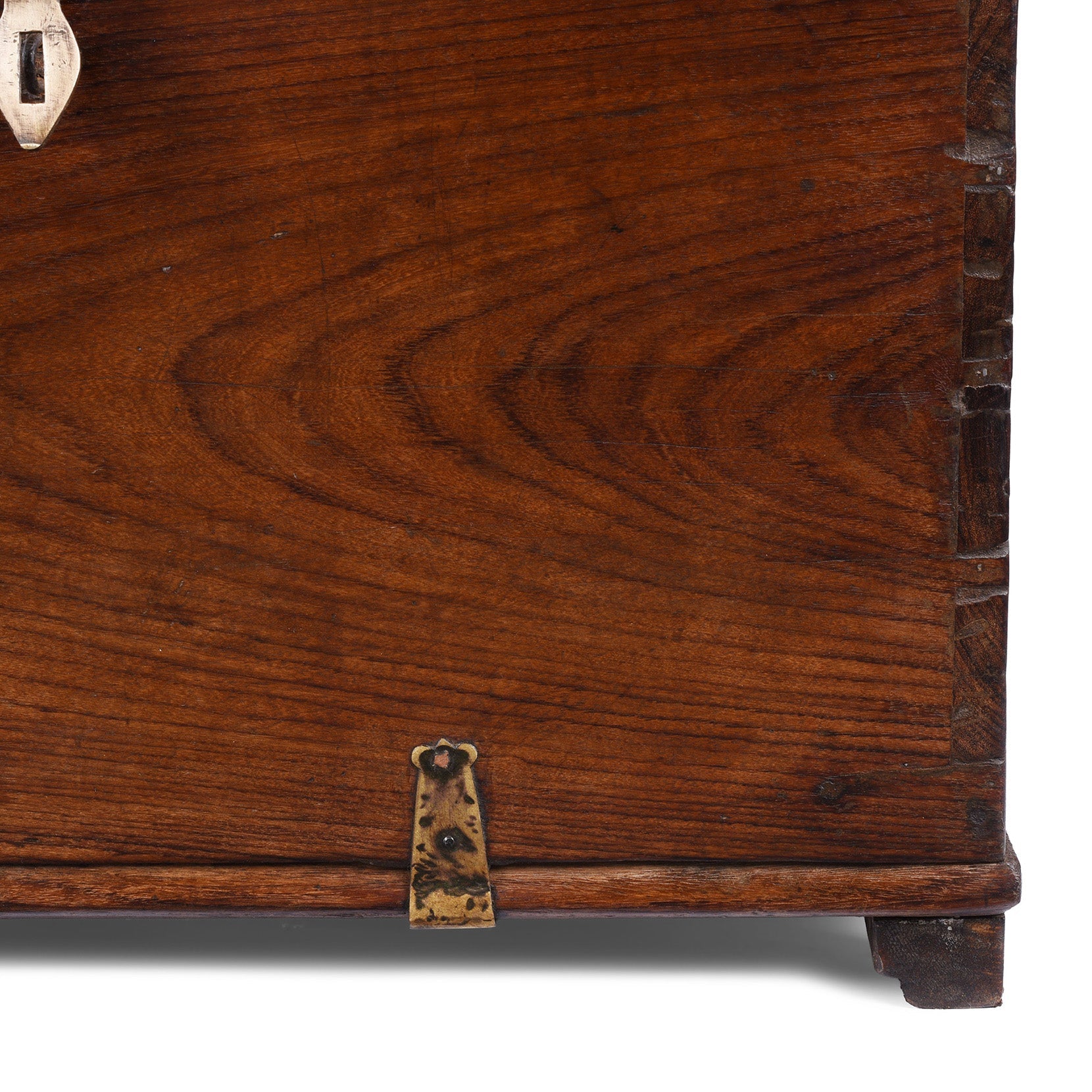 Rosewood Chest From Kutch - 19th Century