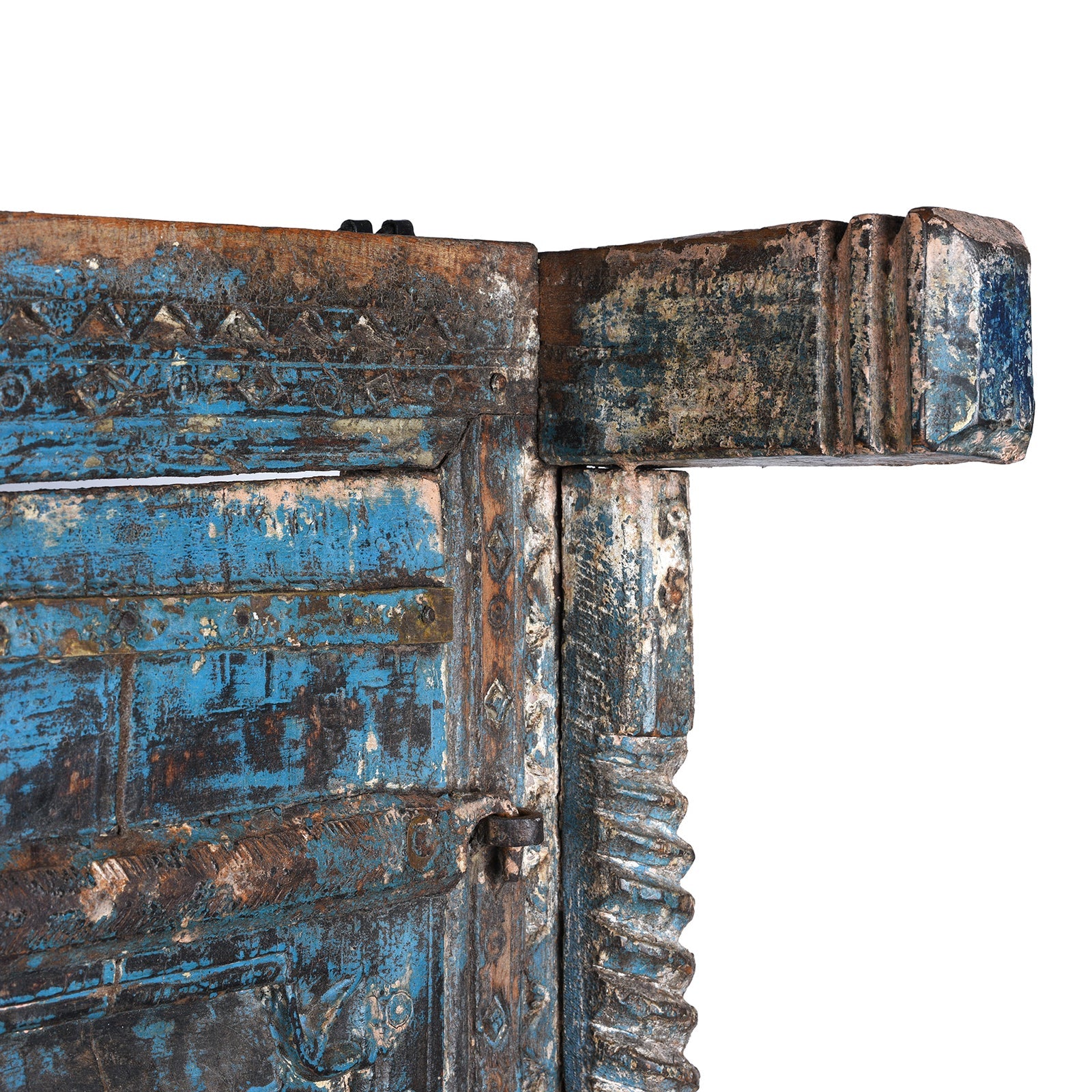 Carved Window Shutter From Nagaur - 19th Century
