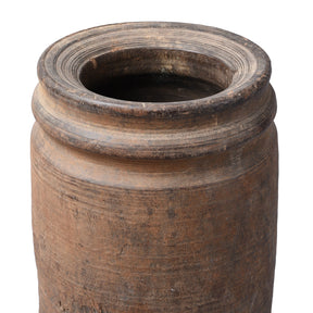 Old Wooden Milk Pot From Himachal Pradesh - Ca 1920