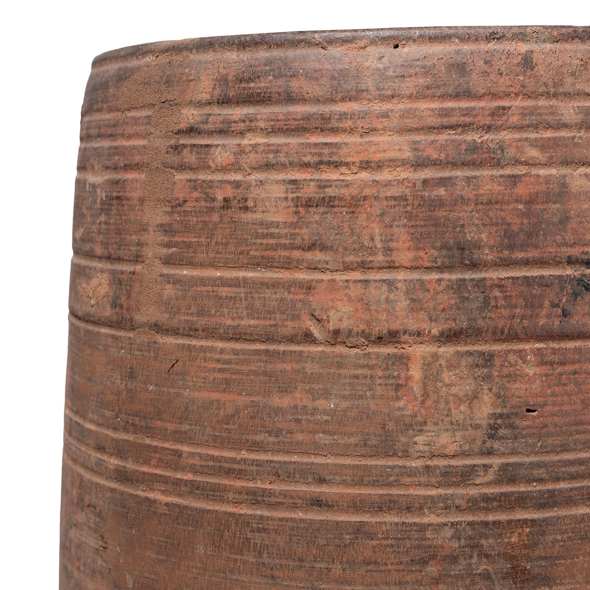 Vintage Wooden Milk Pot From Himachal Pradesh - Ca 1920