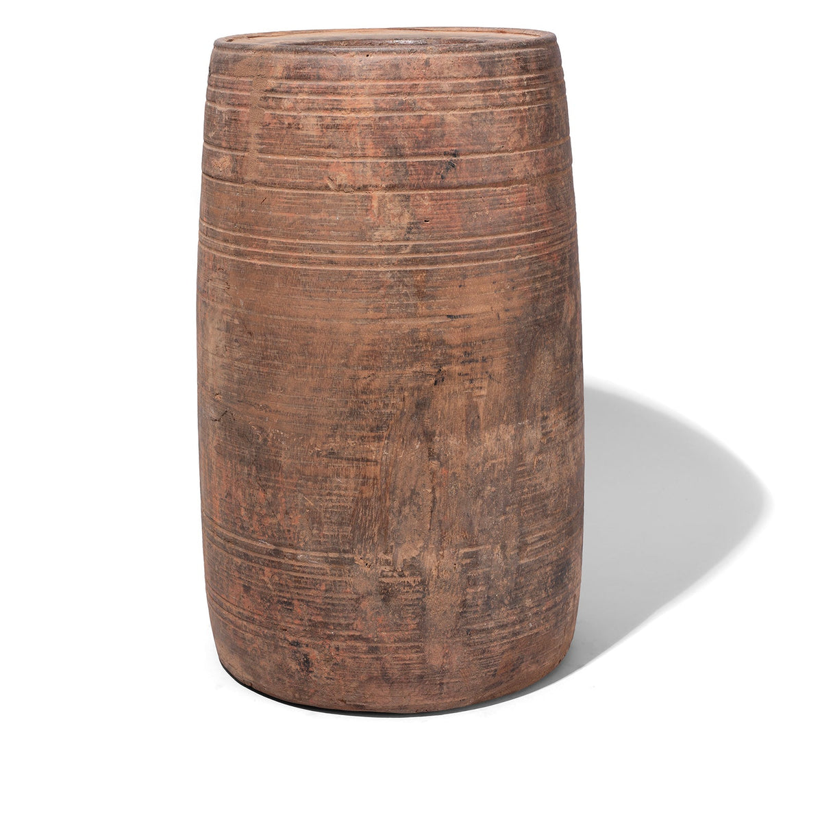 Vintage Wooden Milk Pot From Himachal Pradesh - Ca 1920