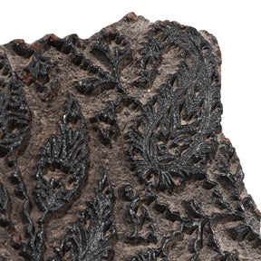 Old Floral Textile Printing Block From Jaipur - Ca 1930