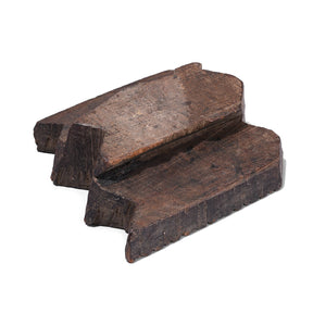 Old Patterned Textile Printing Block From Jaipur - Ca 1930