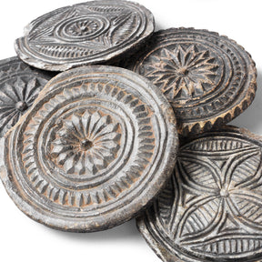 Vintage Stone Tepoy Coasters - Ca 1930
