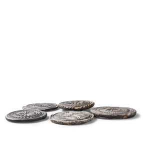 Vintage Stone Tepoy Coasters - Ca 1930
