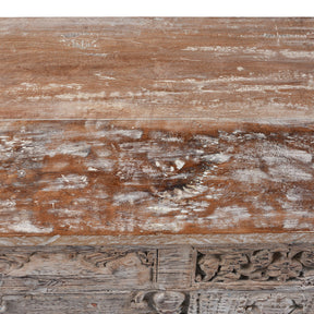 Indian Console Table Made From Reclaimed Teak