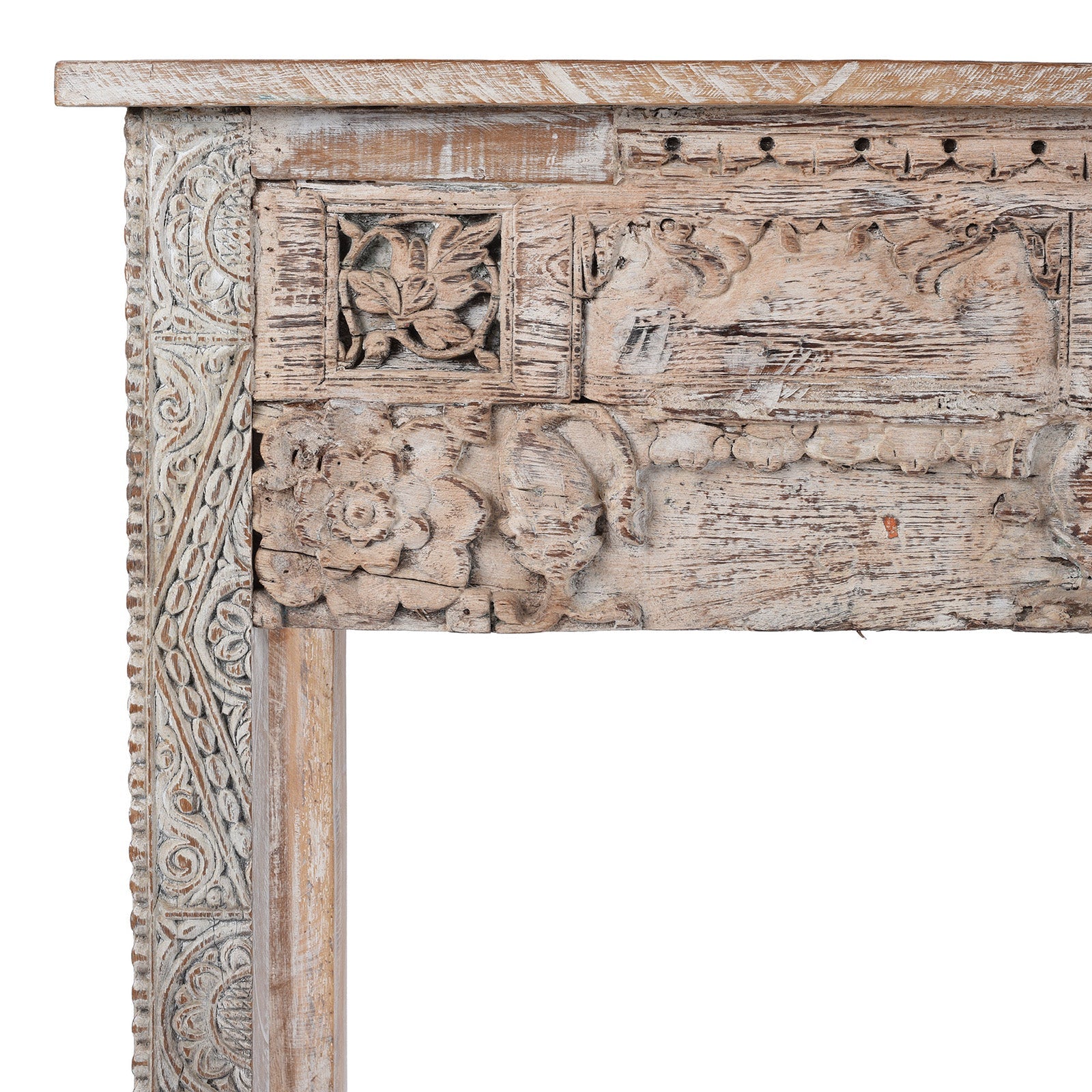 Indian Console Table Made From Reclaimed Teak