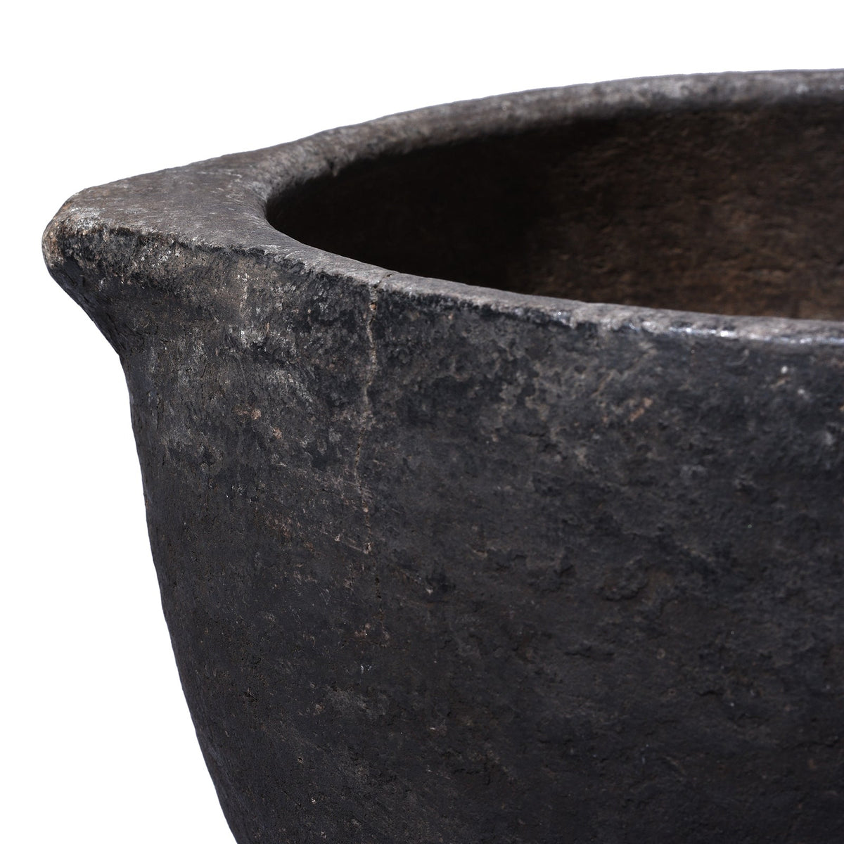 Vintage Indian Stone Plant Pot - Ca 1920's