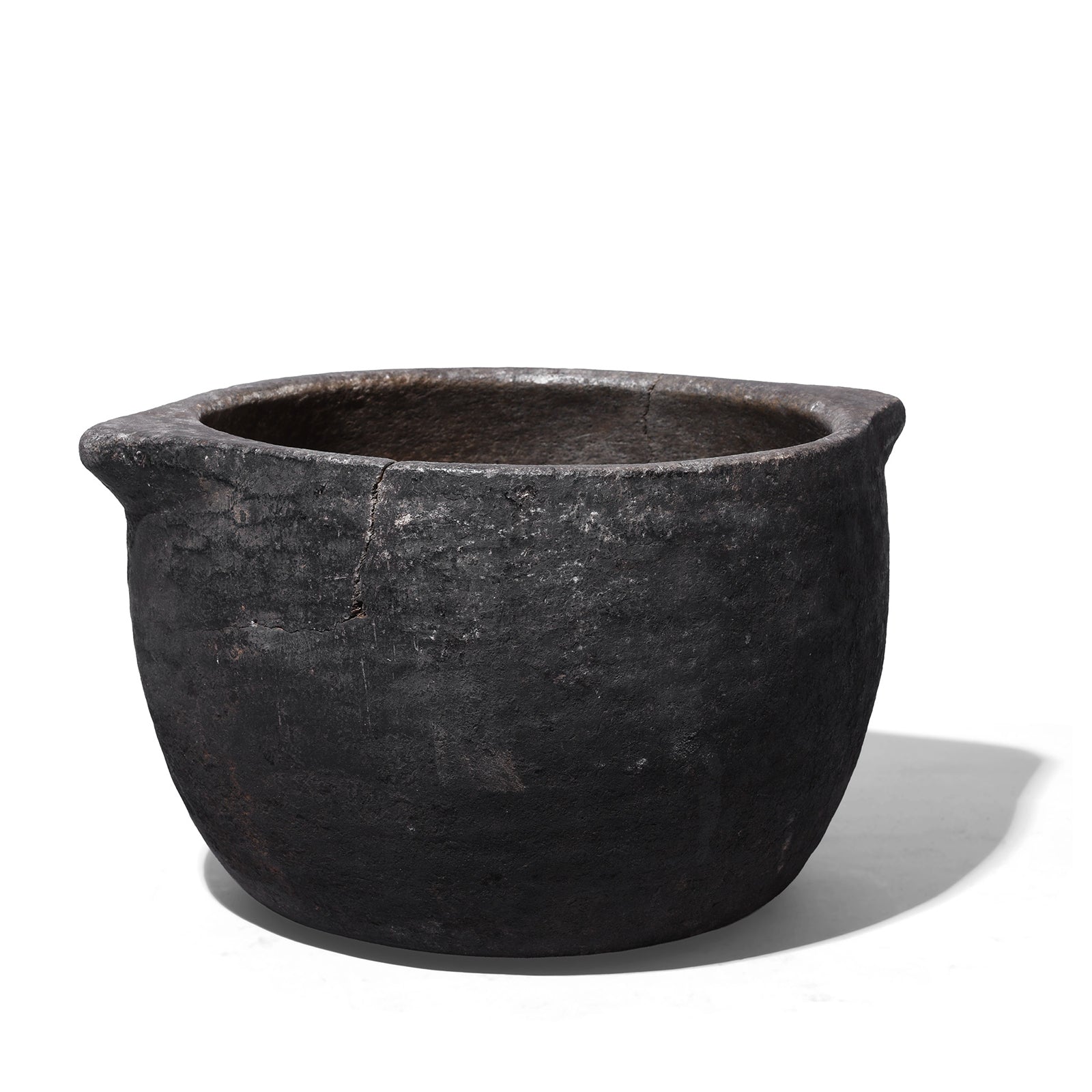 Vintage Indian Stone Plant Pot - Ca 1920's