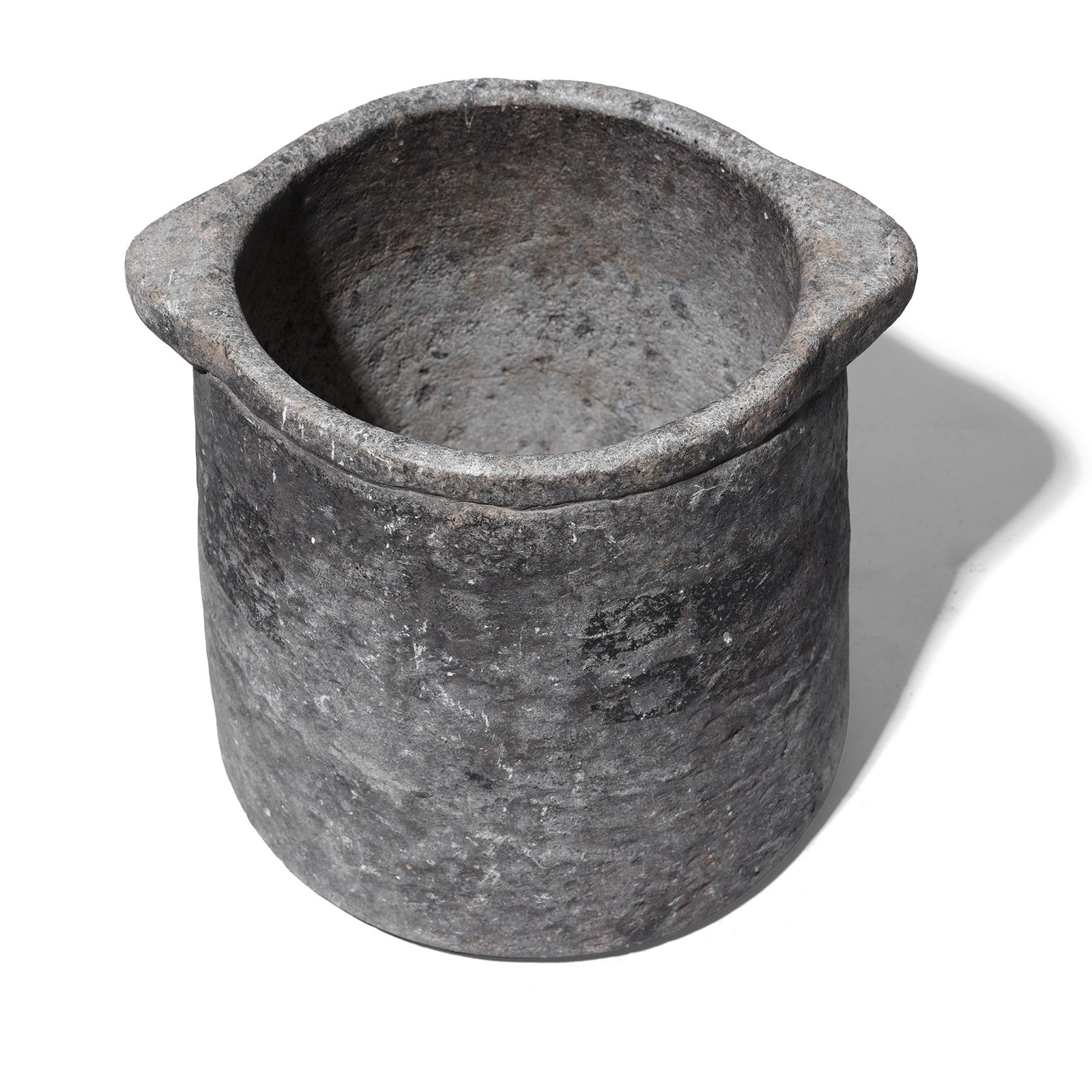 Vintage Indian Stone Plant Pot - Ca 1920's