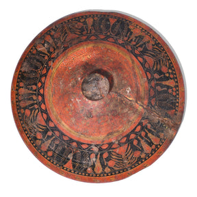 Lacquer Turban Box From Sindh - 19th Century