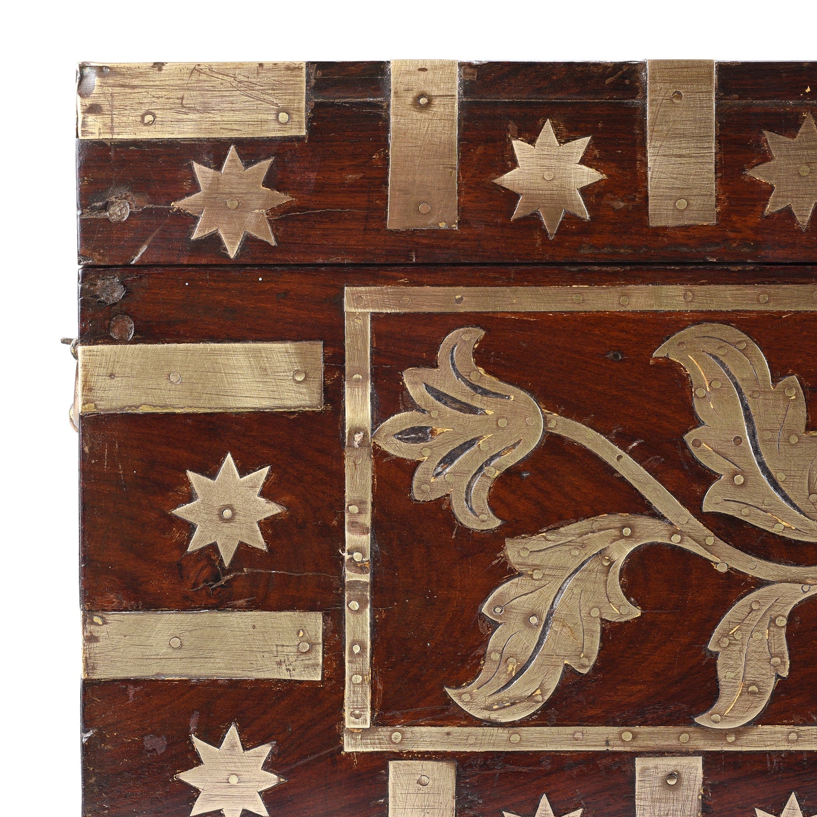 Rosewood 'Malabar' Document Box From Kutch - 19th Century
