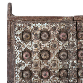 Painted Indian Door From Kutch - 19th Century