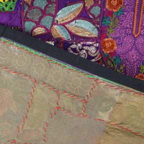 Vintage Patchwork Sari Wall Hanging