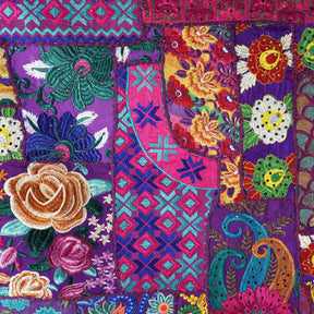 Vintage Patchwork Sari Wall Hanging