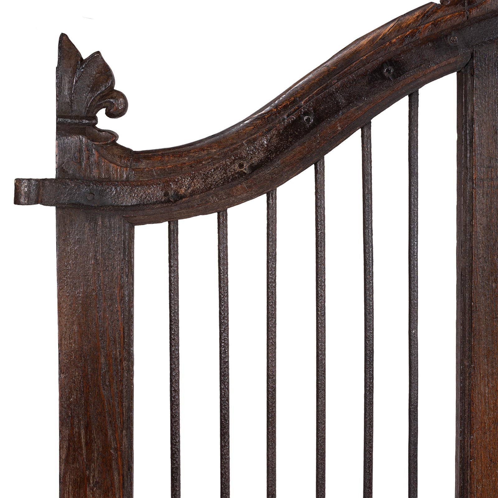 Indian Dog Gate From Gujarat - 19th Century