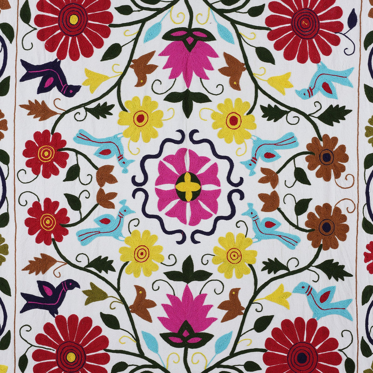 Vintage Suzani Embroidery From Uzbekistan
