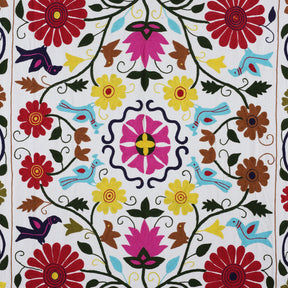 Vintage Suzani Embroidery From Uzbekistan