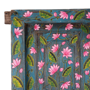 Painted Lotus Door & Frame